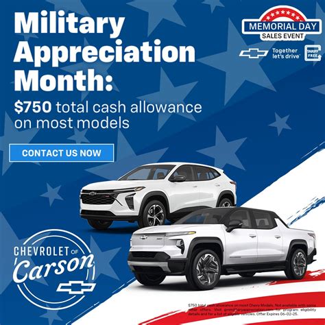 New Chevrolet Vehicle Specials In Carson | Chevrolet of Carson