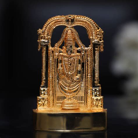 Chhariya Crafts Metal Tirupati Balaji, Sri Venkateswara Idol For Home ...
