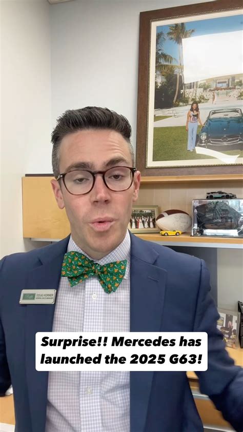 Doug Horner | Well, this was very unexpected. The 2025 Mercedes G63 has been green lit for ...