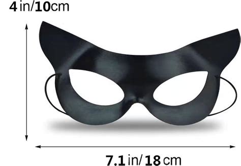 Soochat Women's Cat Mask Black Cat Mask Half Face India | Ubuy