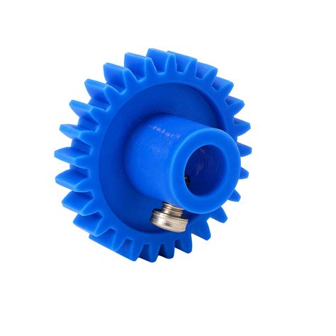 Plastic Spur Gear Pair 60T & 24T | 6mm Shaft Robotics Gears