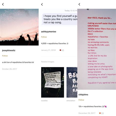 Why do people try to brag about quantity of likes or published? : r/vsco