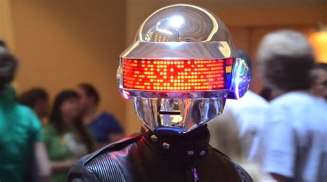 Daft Punk Helmet (Thomas Bangalter Version) by Volpin Props