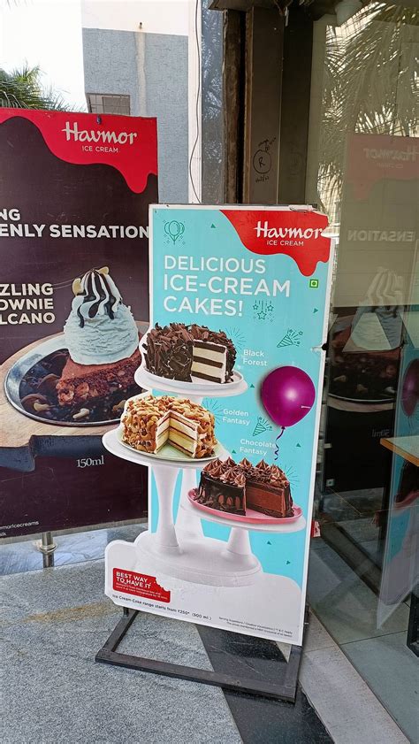 Menu at Havmor Havfunn Ice-cream Parlour, Hyderabad