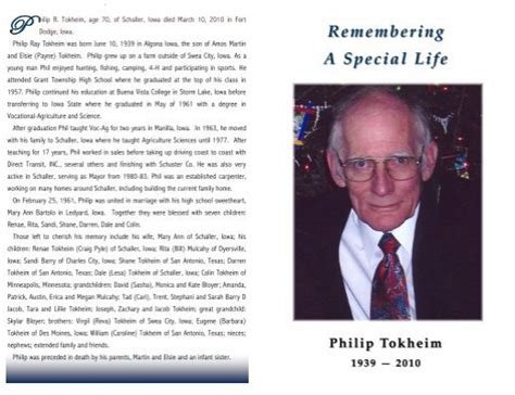 Remembering A Special Life - Fratzke & Jensen Funeral Home