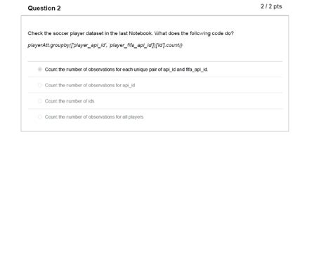 BCIS 5110 Quiz 11 Q1 - BCIS 5110 Quizzes - BI foundations - 3 minutes ...