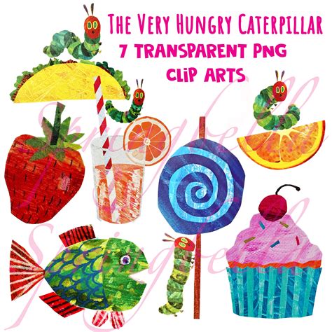 Very Hungry Caterpillar Clipart