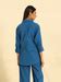 Buy Dark Blue Linen Co ord Set with Pants for Women
