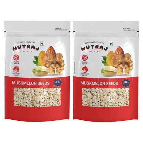 Nutraj Premium Raw Musk Melon Seeds (Kharbuja Seeds) 200gm