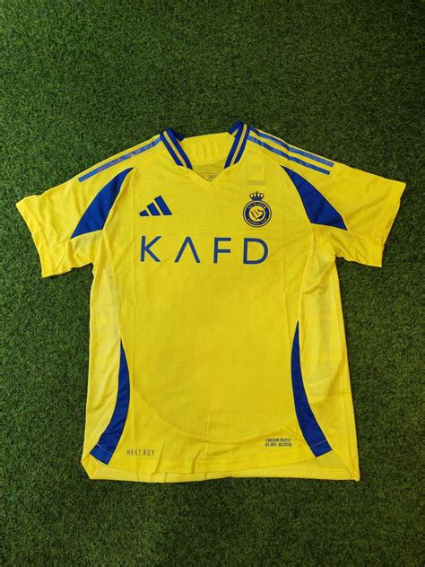 Al Nassr Home Yellow Colour Player Edition