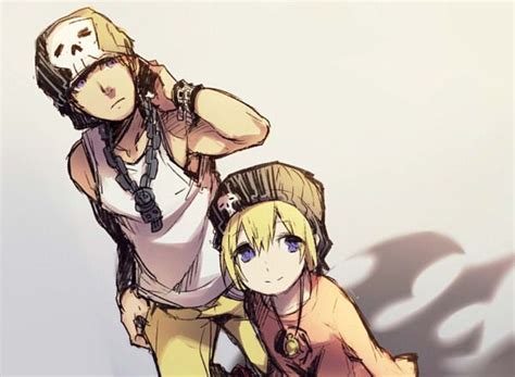 Beat and Rhyme from The World Ends with You | End of the world, Fan art ...