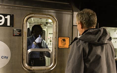 PHOTOS: MTA Chair and CEO Lieber Thanks Subway Cus