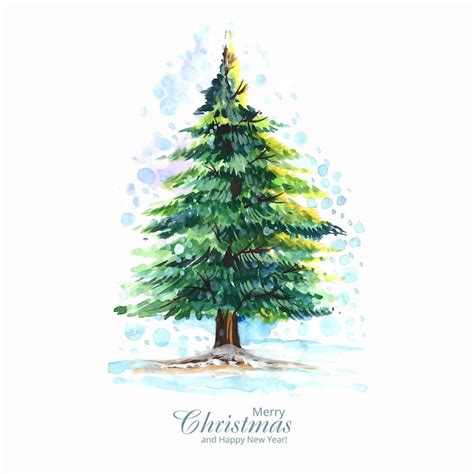 Tannenbaum gemalt-Vektoren – Lade kostenlose, hochwertige Vektoren von ...