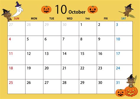 2020年10月のカレンダーを更新いたしました。 - ネット商社ドットコム店長のブログ