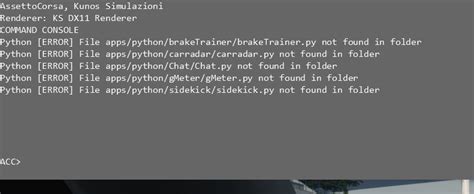 How to Fix Python Not Found Reshade Assetto Corsa 的图像结果