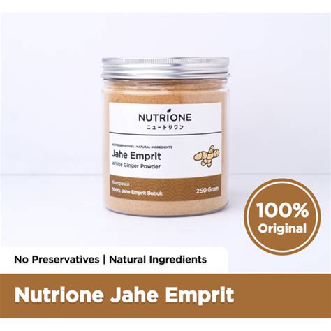 Promo Jahe Emprit Bubuk / White Ginger Powder Premium Original Nutrione ...