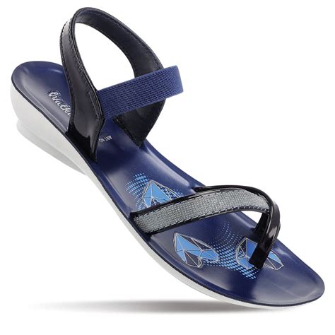 Girl's Daily Wear Sandals - WK760 Blue – Walkaroo Footwear