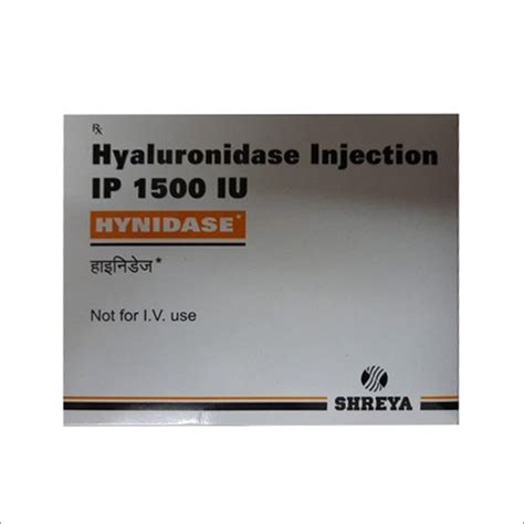 Hyaluronidase Injection IP 1500 IU Exporter, Supplier & Trader From ...