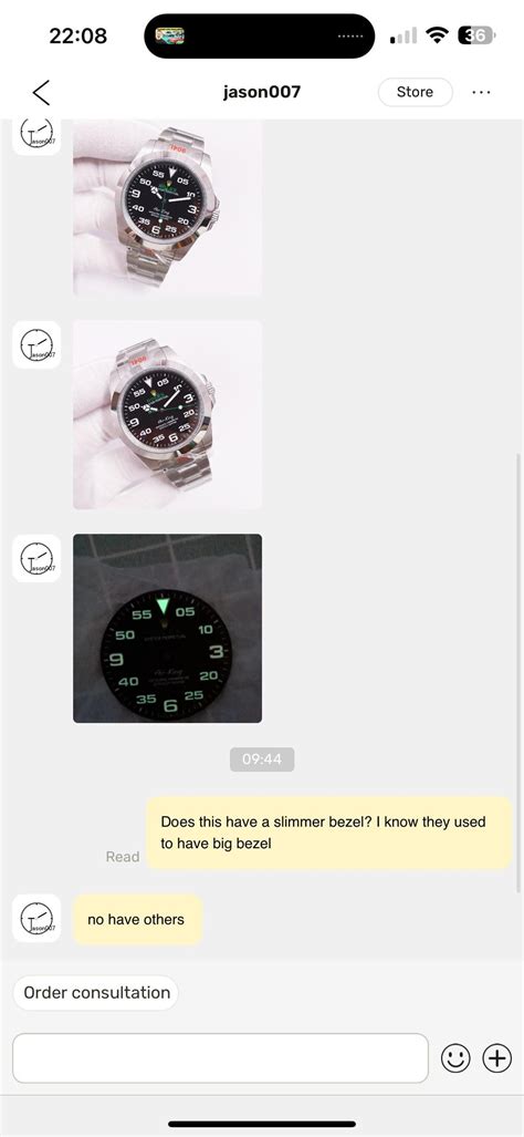 What does Jason mean? “No have others” does he mean he has others or ...