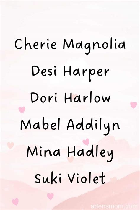 50+ Perfect Girl Names that Mean Love [2025]