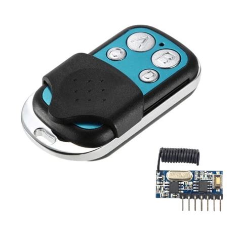 [Combo 3] 4 Channel QIACHIP Wireless 433Mhz RF Module Receiver with Re
