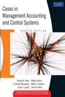 Cases in Mgmt Accountng & Control System : Mark E. Haskins, Brandt R ...
