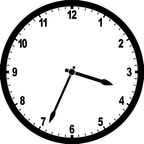 Clock 3:34 | ClipArt ETC