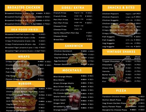 Menu at Go Crispy Fried Chicken, Hyderabad