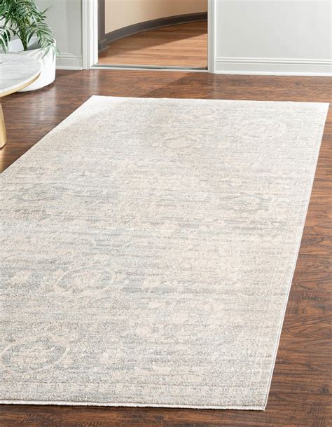 Rugs.com Lola Collection Rug – 10' x 12' Gray Medium Rug Perfect For ...