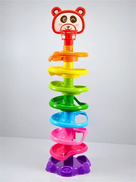 7 Ball Spiral Toy Tower for Kids – UATOYS