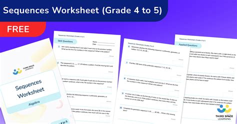 Image result for Sequences Worksheet