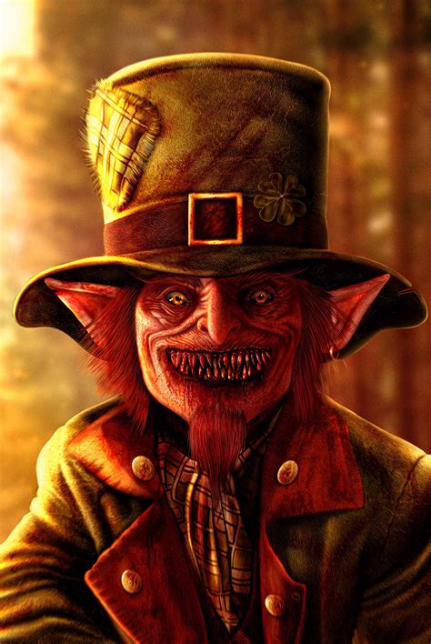 Evil Leprechaun Art