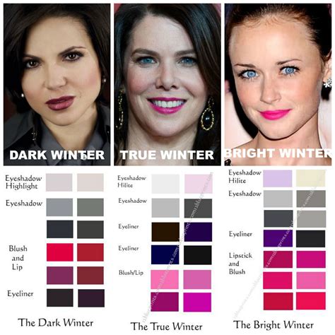 Winter Undertone Colours
