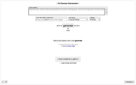 Human Generator 2.0 Tutorial 的图像结果