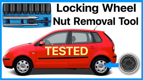 Image result for Remove Wheel Lock Nut without Key