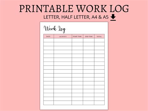 Image result for Hand Drawn Tracking Log for Work Contest