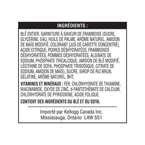 Kellogg's Mini-Wheats Centres Raspberry Flavour Cereal 510g/18oz. (Imp