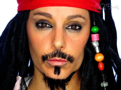 Image result for Jack Sparrow Makeup Tutorial