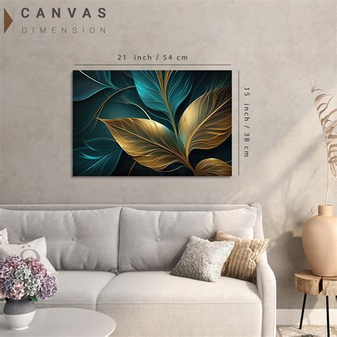 Abstract Canvas Prints for Stylish Living Room Decor - Nature Inspired ...