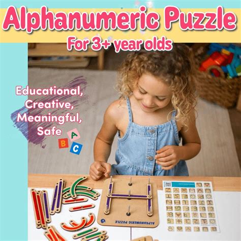 ButterflyEduFields Wooden Alphabets Numbers Construction Puzzle | Buy ...