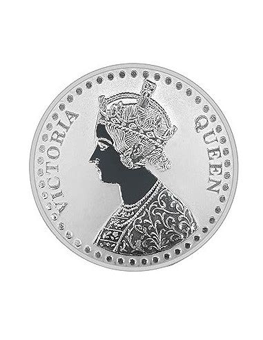 Fortune Forever Victoria Queen Silver Coin of 5 gm in 999 Purity/Fineness