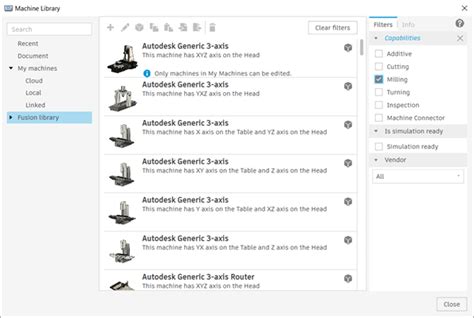 Fusion 360 Machine Library 的图像结果
