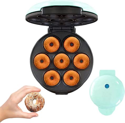 Amazon.com: KIWZXKA 2023 Donut Maker Machine 7 Holes, Portable Electric ...