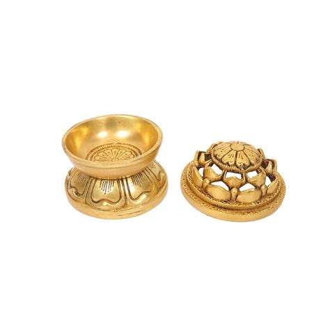 BRASS LOTUS DHOOP DANI – Ragaarts