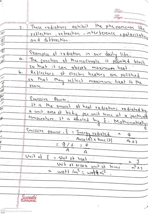 Chapter 12: Rate of Heat Flow: Class 11 Physics Note - Your All Notes