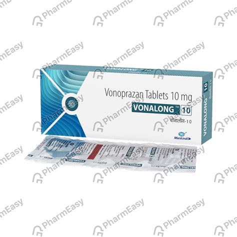 Vonalong 10 MG Tablet (10): Uses, Side Effects, Price & Dosage | PharmEasy