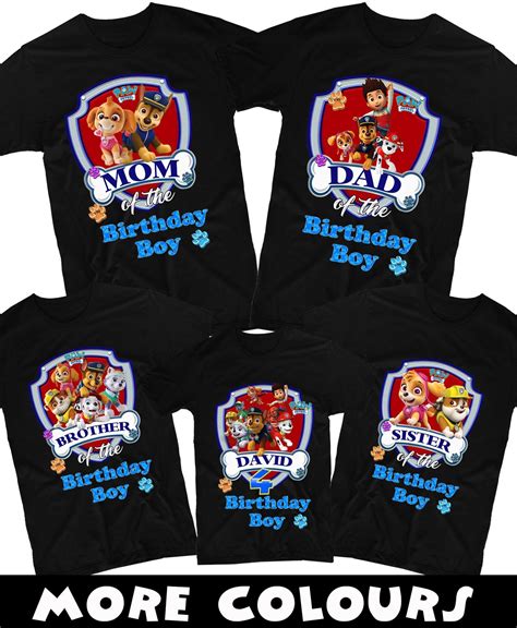 Paw Patrol Birthday Shirt Ideas at Jose Caceres blog