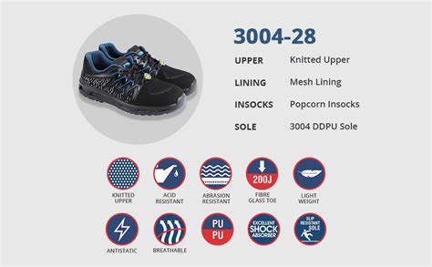 Buy Liberty Warrior 3004-28 Safety Shoes for Men, Genuine Leather ...