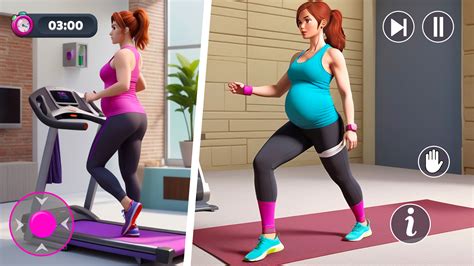 Pregnant Mother Simulator 3d - Virtual Pregnancy Mommy Baby Daycare ...