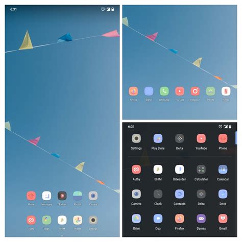 Giving a new fresh look to OnePlus 7t after OxygenOS 12 installation ...